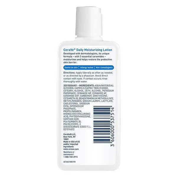 Daily Lotion Back